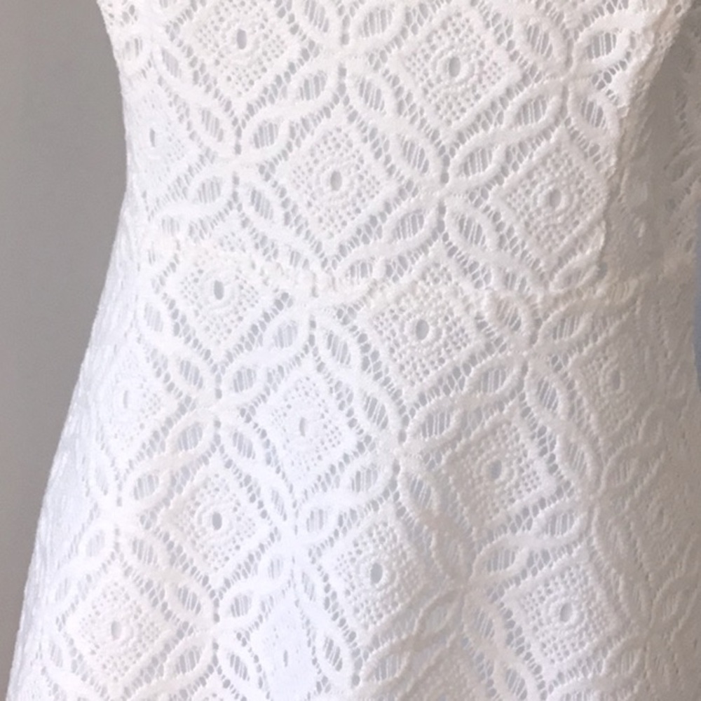 Lilly Pulitzer white Lace Dress Medium - Picture 3 of 4